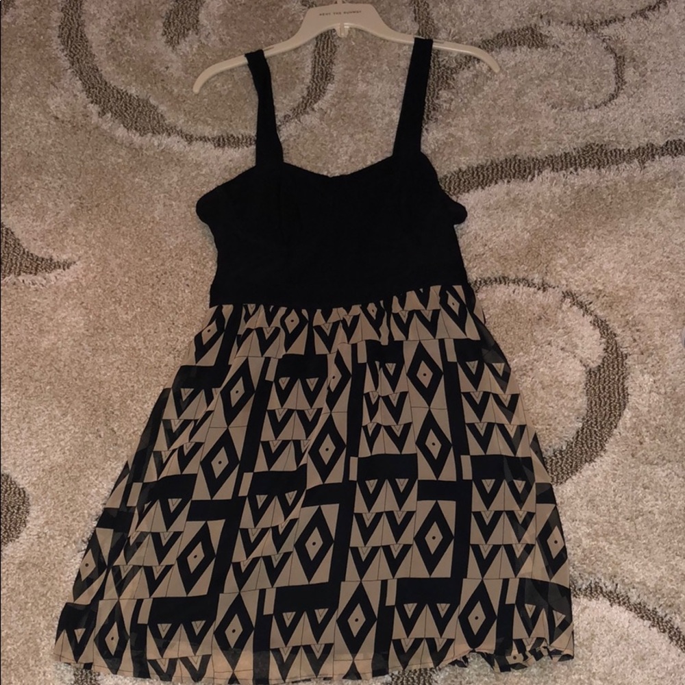 Little black dress with a pop!